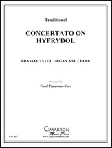 Concertato on Hyfrydol Brass Quintet and Organ P.O.D. cover